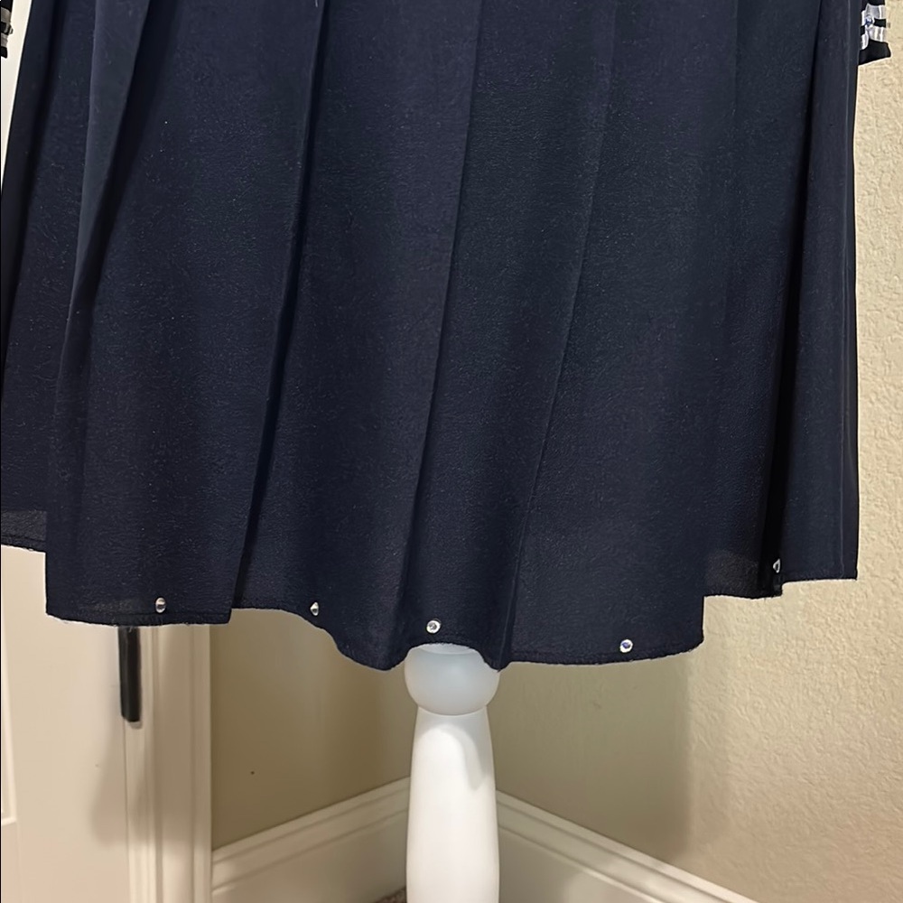 Navy and White Sailor costume Dress with hat - Picture 5 of 10